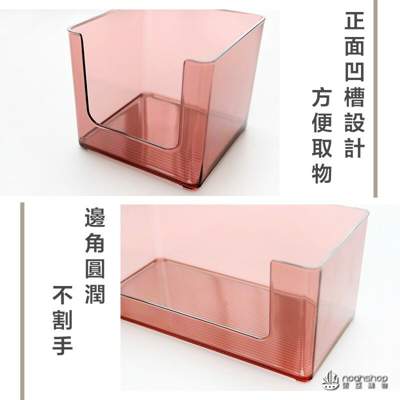 防疫必備 壓克力桌面整理盒 懶角落 浴室 廚房 透明 儲物盒 化妝品 梳妝台 辦公桌面 收納盒 消毒 清潔 殺菌 5