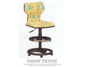 ╭☆雪之屋居家生活館☆╯R290-05 ST-02C多功能學童椅/兒童電腦椅/氣壓升降/固定黑腳(黃色)