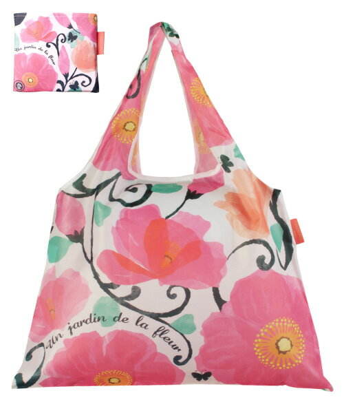 DESIGNERS JAPAN 日本PRAIRIEDOG摺疊購物袋(Anemone)　★2way shopping bag