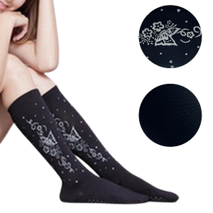 奈米鈦寶 鈦鍺負離子能量健康膝下襪