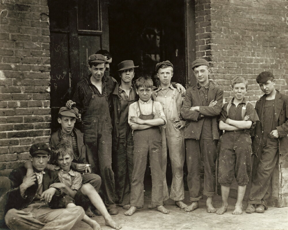 Posterazzi: Hine Child Labor 1910 Na Group Of Young Workers At A Cotton ...