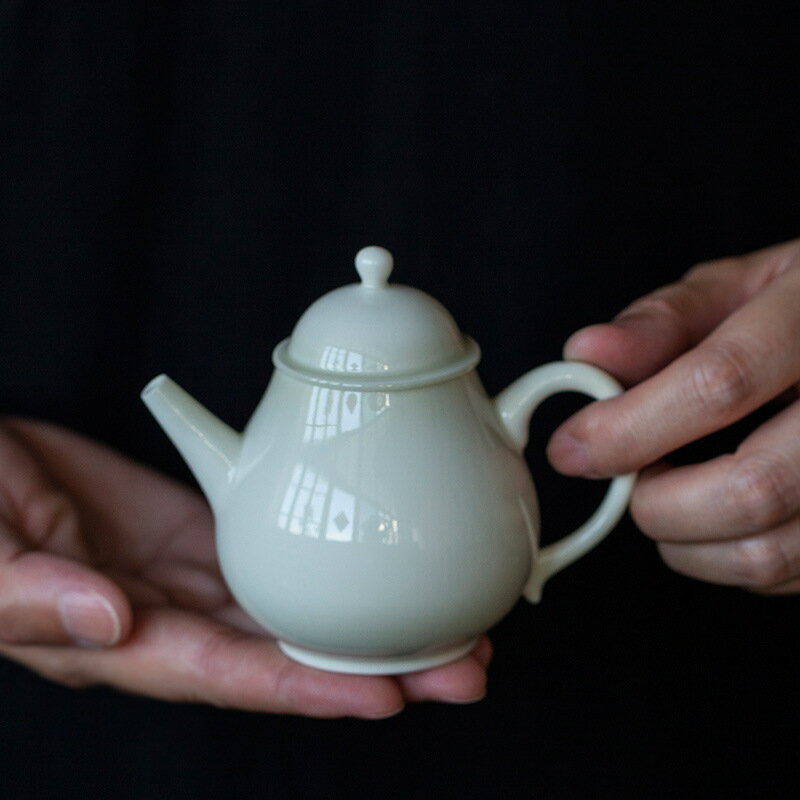 日式草木灰複古茶壺單壺陶瓷泡茶壺手工複古茶具功夫茶壺帶過濾