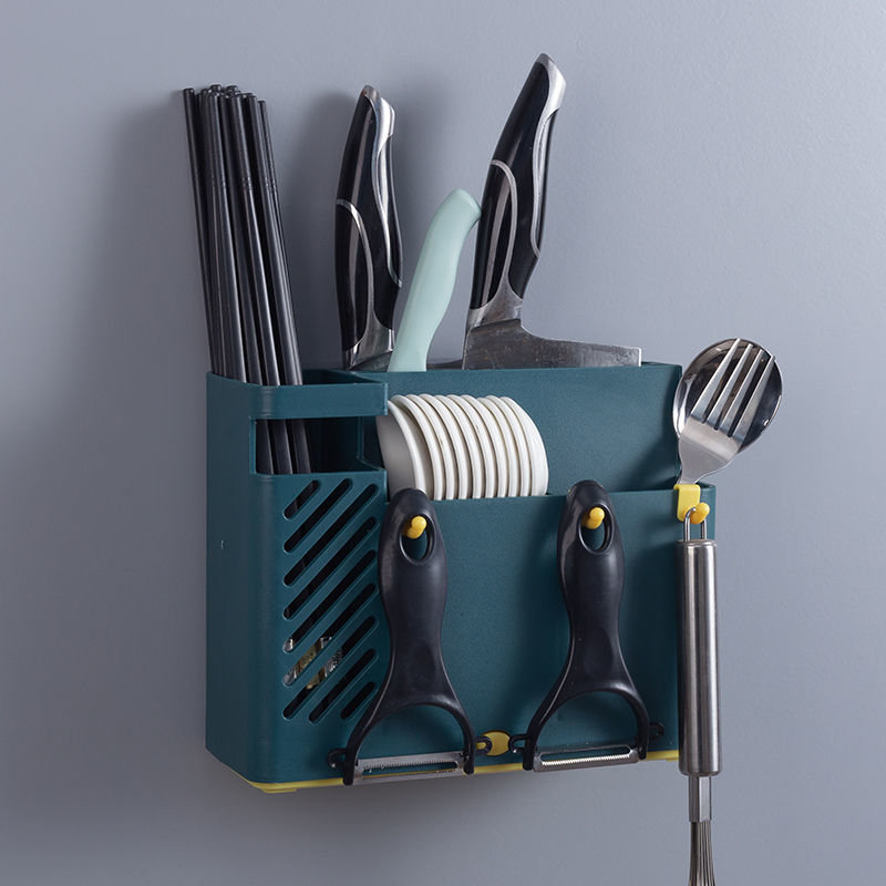 筷子盒廚房家用瀝水收納盒帶蓋防塵筷子筒餐具勺子筷子籠置物架