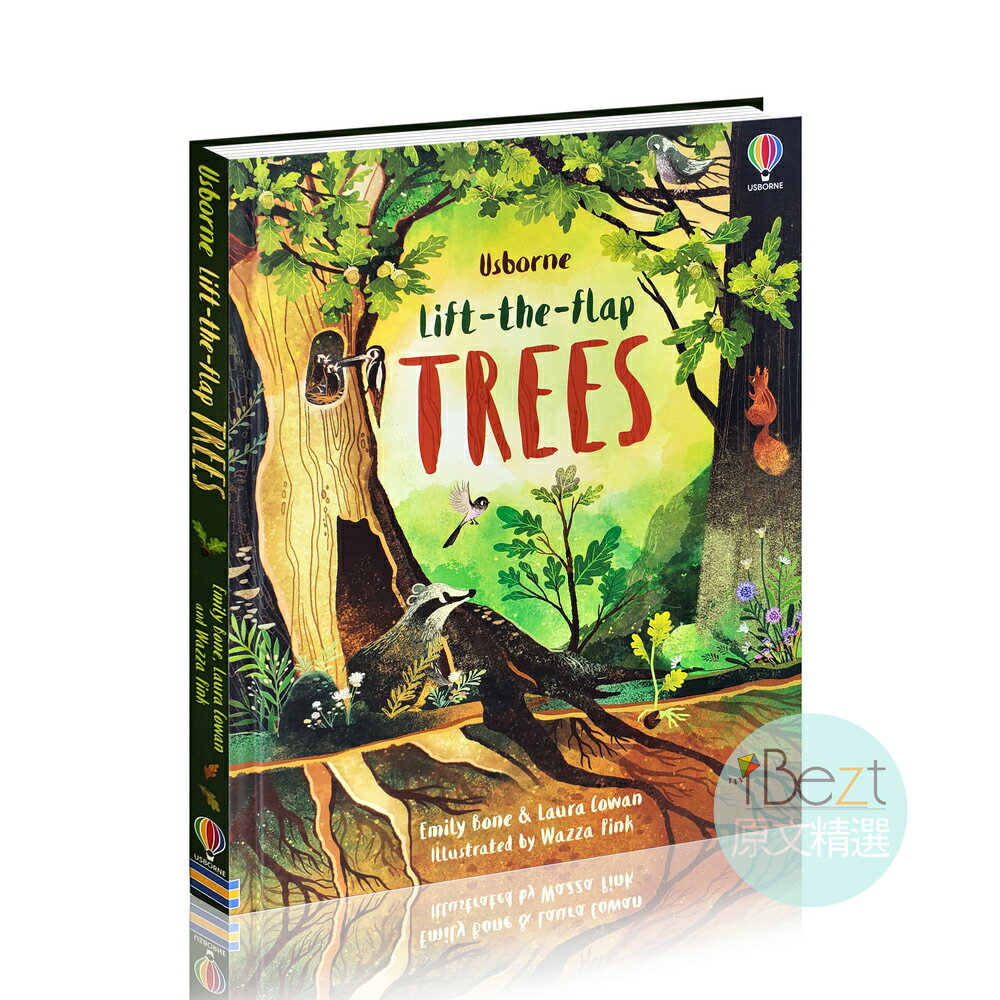 Usborne Lift-the-Flap Trees | 外文 | 翻翻書 | 知識 | 樹木 | 動物 | 鳥類 | 兒童 | 典藏 | 進口 | 硬頁 |