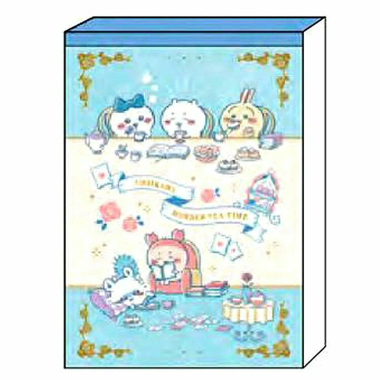 吉伊卡哇 A6便條本 下午茶時光A款 Wonder Tea Time 第11彈 迷你便條 文具用品 日本必買 | 日本樂天熱銷