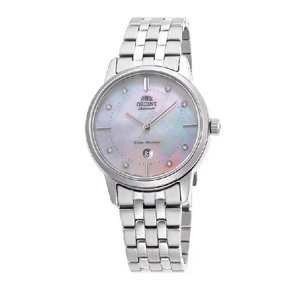 Orient 東方錶 (RA-NR2007A) Date 系列 日期顯示錶 蝶貝白色 銀框 32mm｜樂天全館特惠中★指定刷卡回饋10%