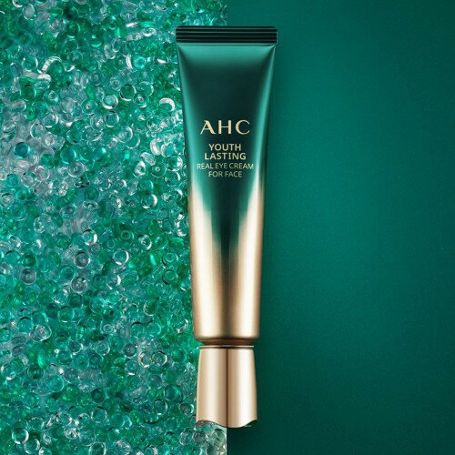 《 Chara 微百貨 》 2021 韓國 AHC 最新 青春 持久 全能 眼霜 30ml 綠管 團購 批發