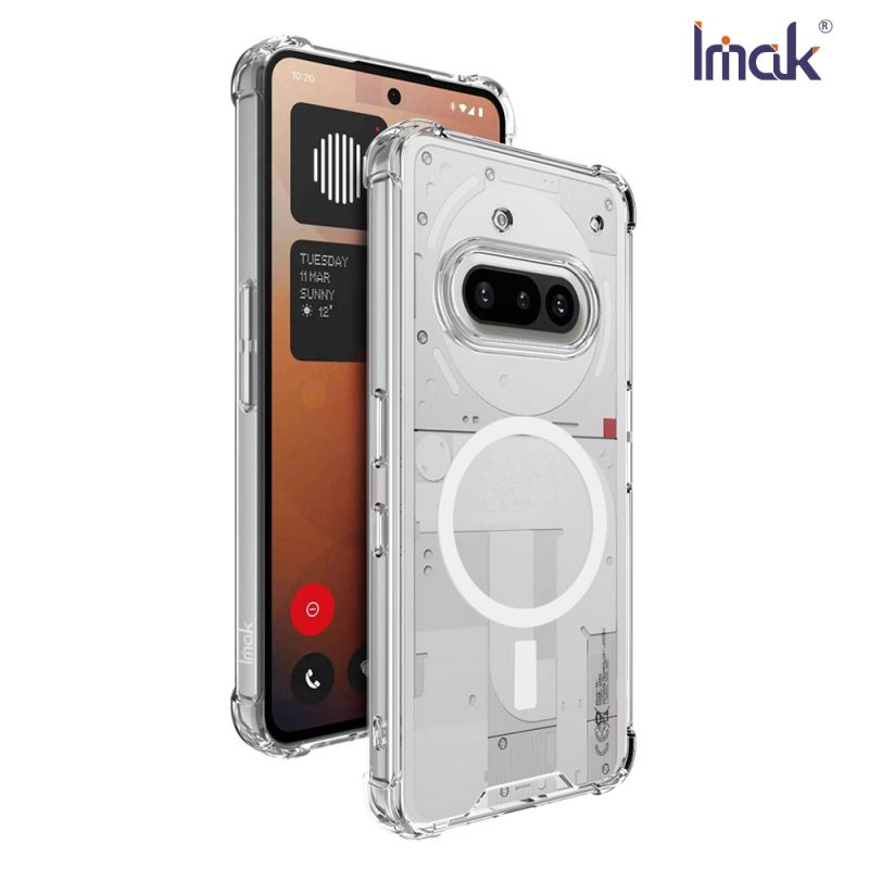 Imak 艾美克 Nothing Phone (3a) 太空殼(磁吸款) 雙料殼 透明殼 保護殼 保護套 軟邊 硬背板 不發黃 支援 MagSafe