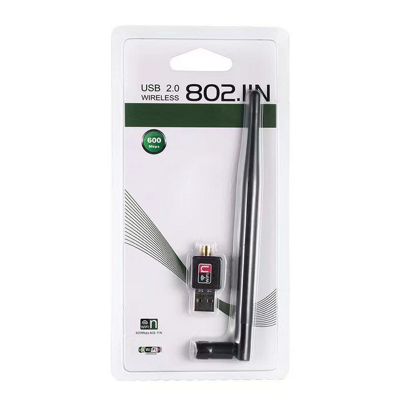 USB網絡卡WiFi無線網絡卡Wifi電腦外接USBWIFI接收器5Db無線網絡卡 WiFi【尚宜家居】