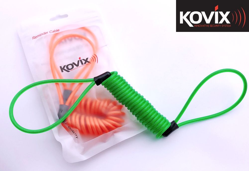 原廠提醒繩 KOVIX碟煞鎖適用   (橘/綠) 適用碟煞.大鎖 上鎖後提醒
