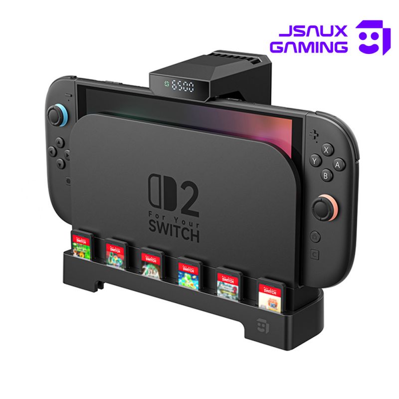 JSAUX GP0203 Nintendo 任天堂 Switch 2 專用智慧降溫座 增高底座 散熱底座 主機降溫