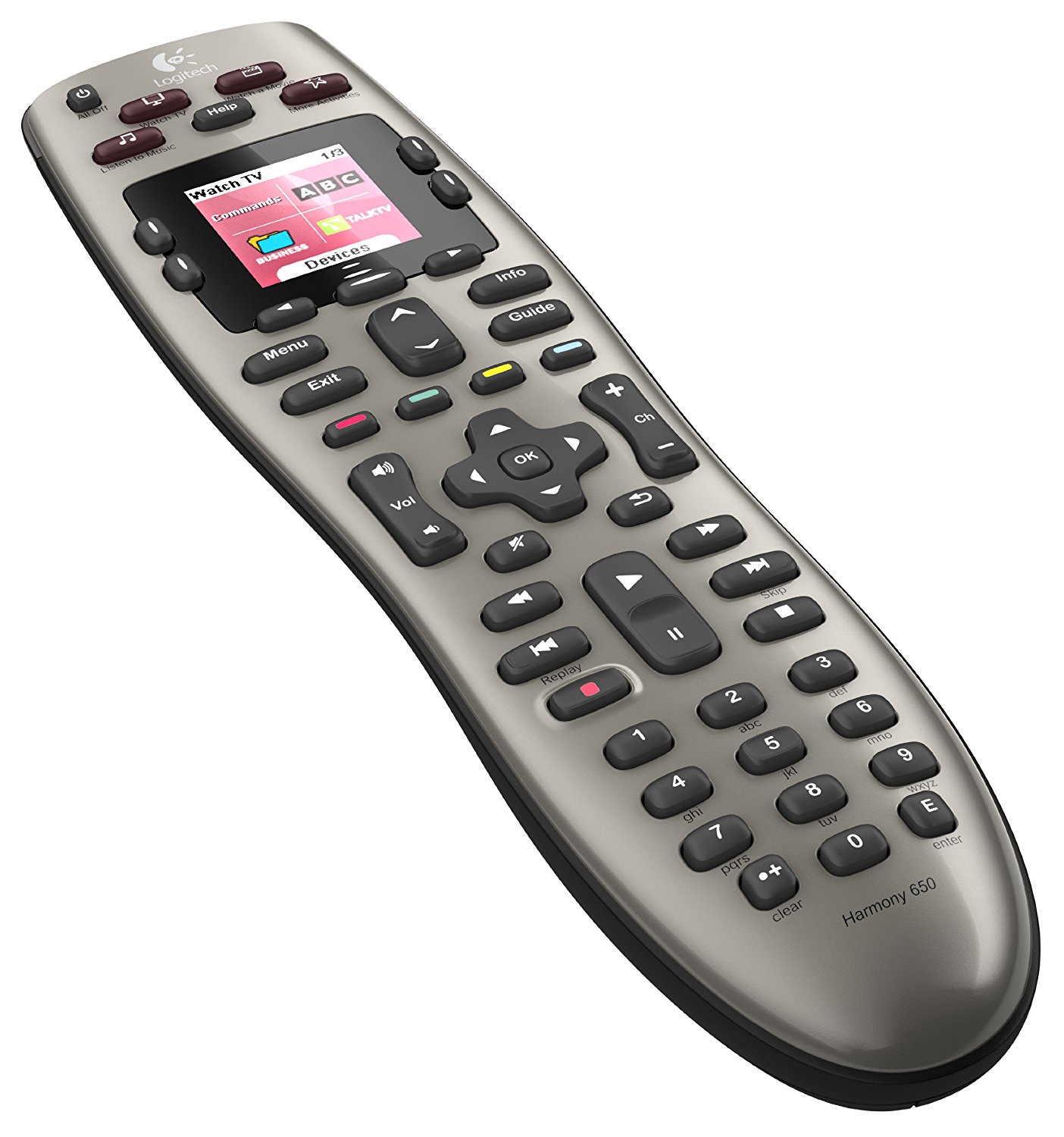 logitech harmony 650 remote control