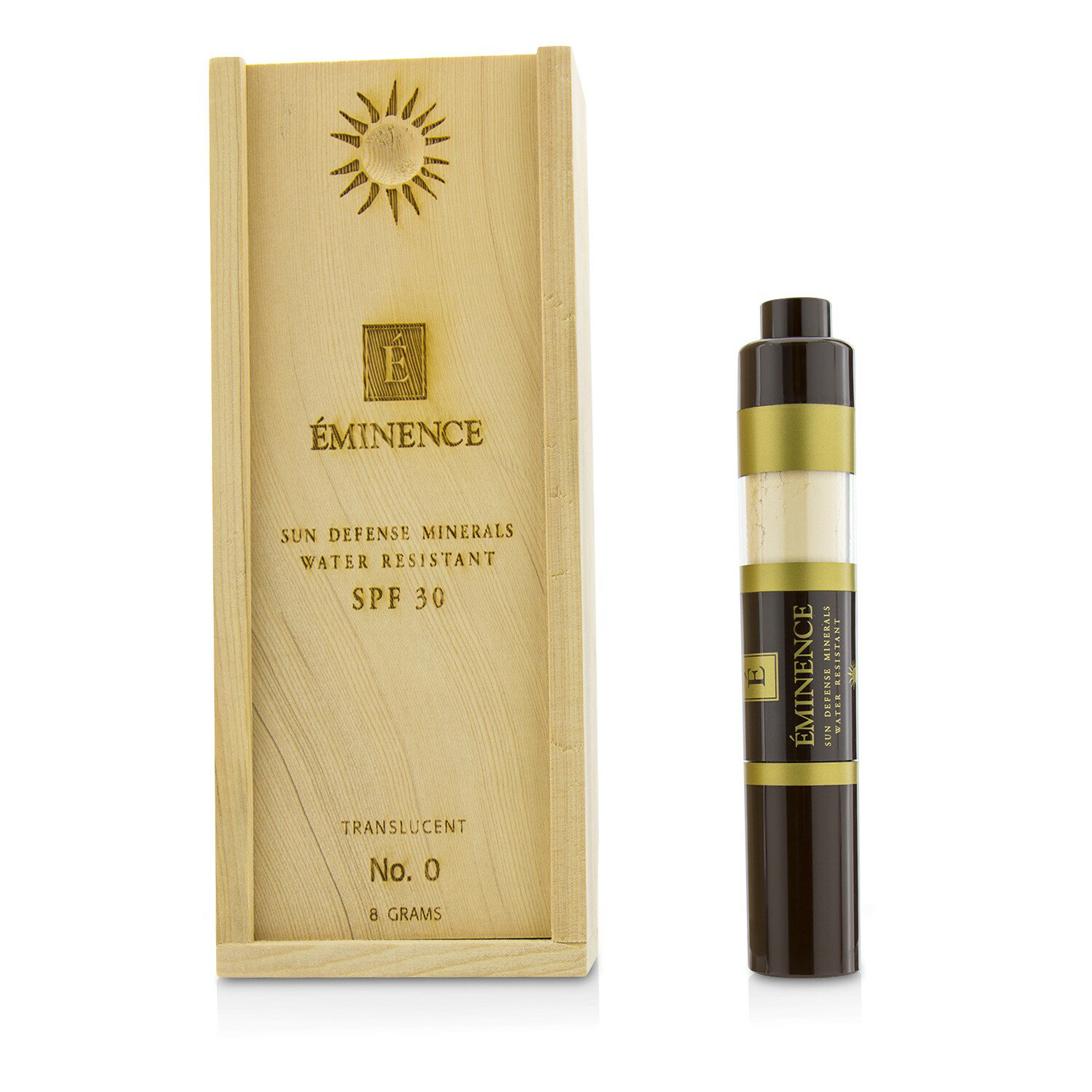 源美肌 Eminence - 防曬礦物粉SPF 30 Eminence Sun Defense Minerals SPF 30 - No. 0 Translucent半透明