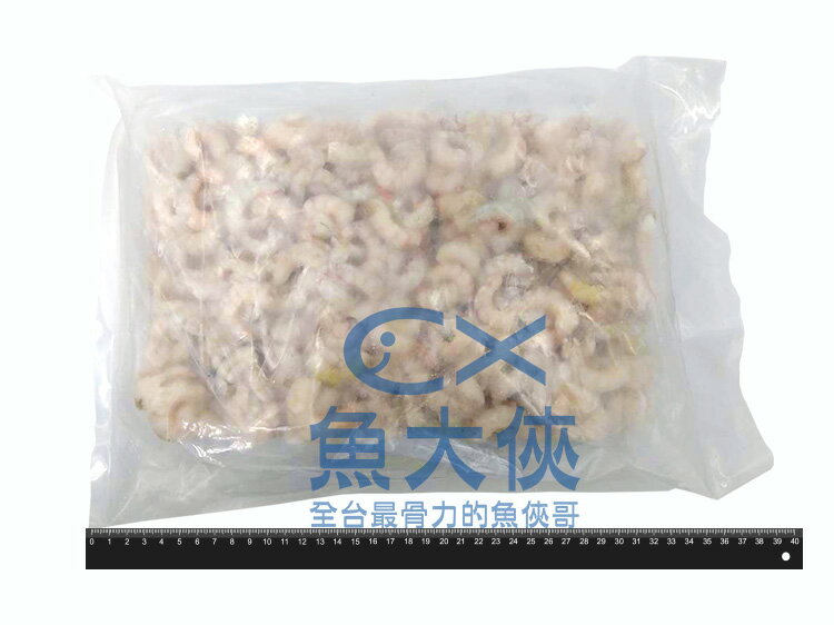 B2【魚大俠】SP078無硼發片凍小蝦仁100/200規格(1.8kg/片)