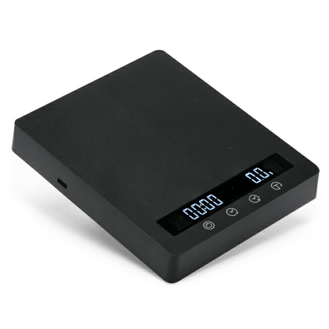 金時代書香咖啡 新品！RT3000專業計時電子秤 - 時尚黑 HK0601BK