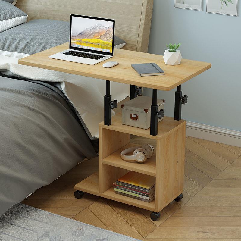 茶桌 茶桌 桌椅組合 床邊桌可移動簡約小桌子臥室家用學生書桌簡易升降宿舍懶人電腦桌