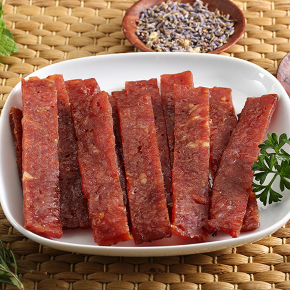 【香草豬】 蜜汁肉乾 120g｜國宴指定選用台灣頂級豬肉｜不含防腐劑