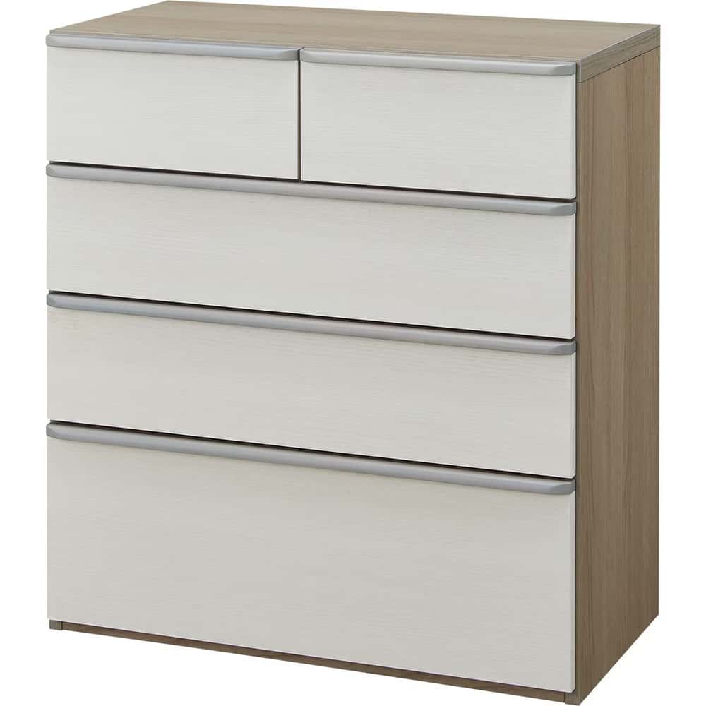 ◎矮整理衣櫃 斗櫃 NEEDS3 80LC WW/GY NITORI宜得利家居