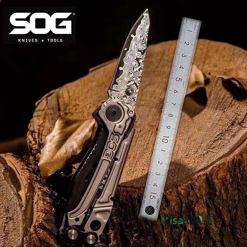 美國sog索格鉗子大馬士革鋼多功能工具鉗戶外折疊組合刀具RC1001-Misaki精品