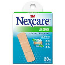 3M Nexcare 舒適繃 1.9x7.5公分 20片入