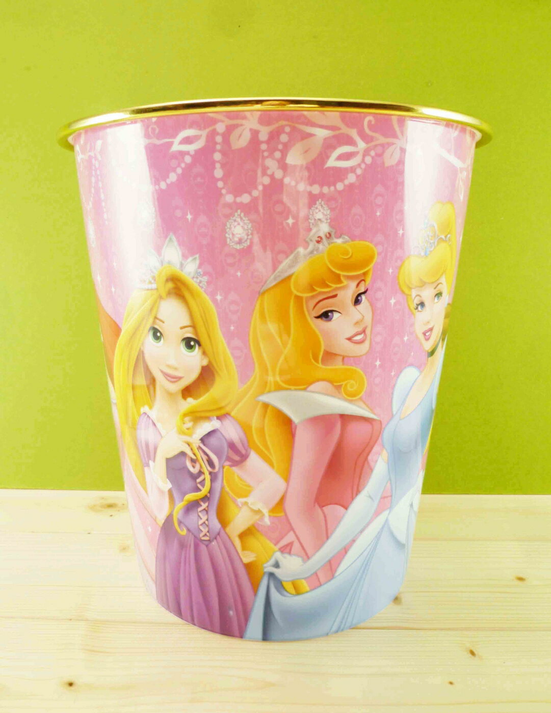 【震撼精品百貨】Disney 迪士尼 小美人魚-垃圾桶-粉 震撼日式精品百貨