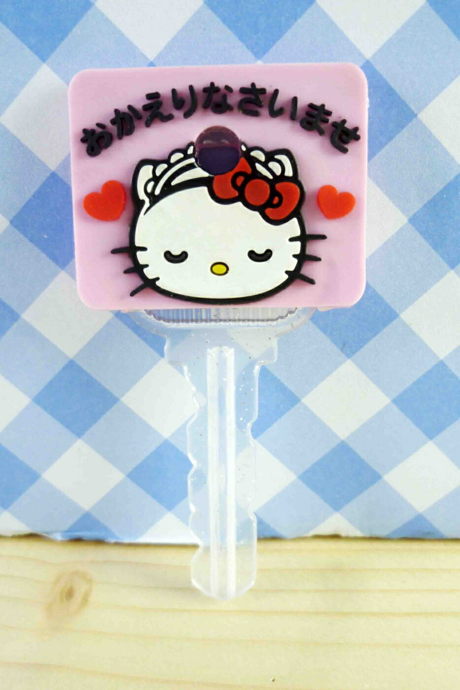 【震撼精品百貨】Hello Kitty 凱蒂貓 KITTY鎖套-豐天粉 震撼日式精品百貨