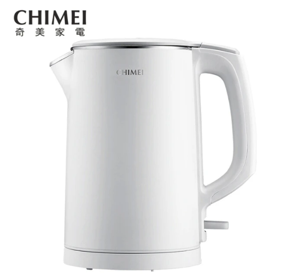 CHIMEI奇美 廚房家電推薦到CHIMEI 奇美 1.5L 不鏽鋼三層防燙快煮壺 KT-15GP00 電茶壺 煮水壺 黑色 白色就在富田資訊推薦CHIMEI奇美 廚房家電