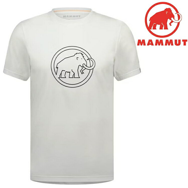 Mammut 長毛象 QD Logo Print T-Shirt AF 男款 亞版快乾短袖T恤 1017-02012 00541 白 PRT4