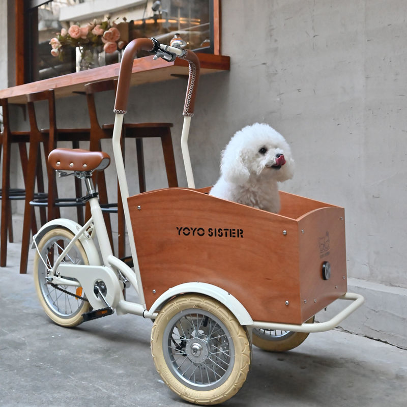 YOYOSISTER寵物推車自行車遛狗狗寵物車遛貓咪外出小型犬小推車