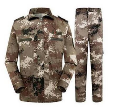 【迷彩服套裝-衣+褲/套-1套/組】男女夏季軍迷作訓服耐磨勞保工作服不開檔-7670609