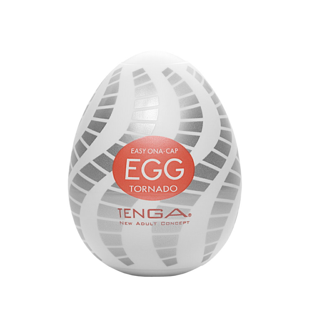 日本TENGA一次性奇趣蛋自慰蛋 EGG10周年新世代系列 EGG-016螺旋鋸齒型挺趣蛋(TORNADO)【本商品含有兒少不宜內容】