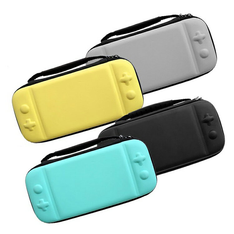 任天堂 Switch Lite 提把硬殼收納包 保護殼 防震防摔 防潑水