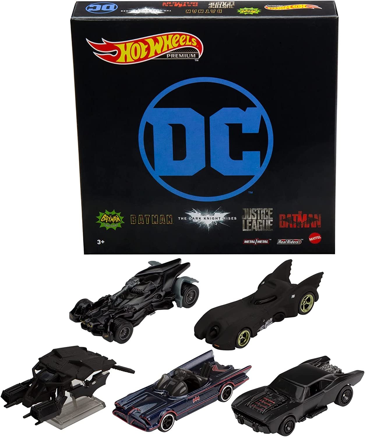 《風火輪Hot Wheels》 精裝典藏版-蝙蝠俠5入組 東喬精品百貨