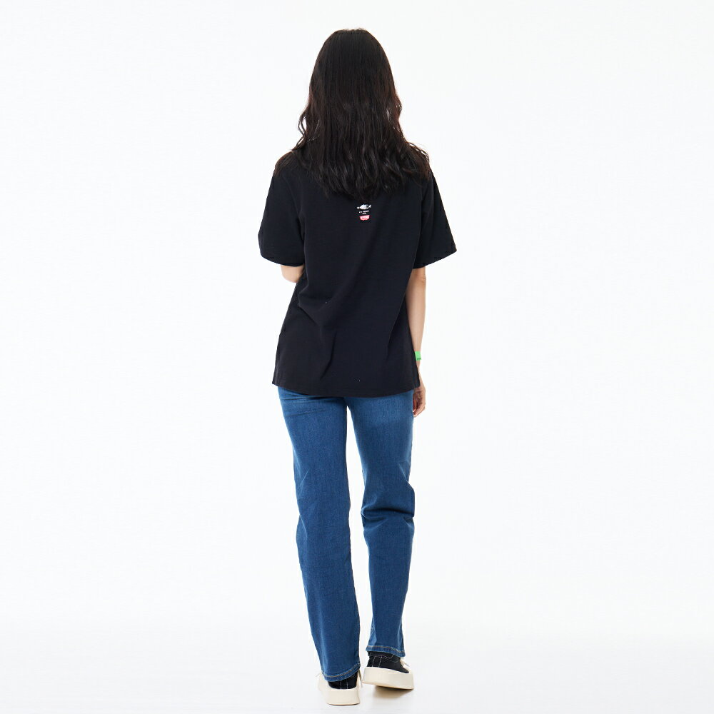 女裝 瞬乾中直筒牛仔褲-中古藍#瞬乾極綿 (947503) 【5th STREET】【全館滿$3000贈環保餐具收納包】 3