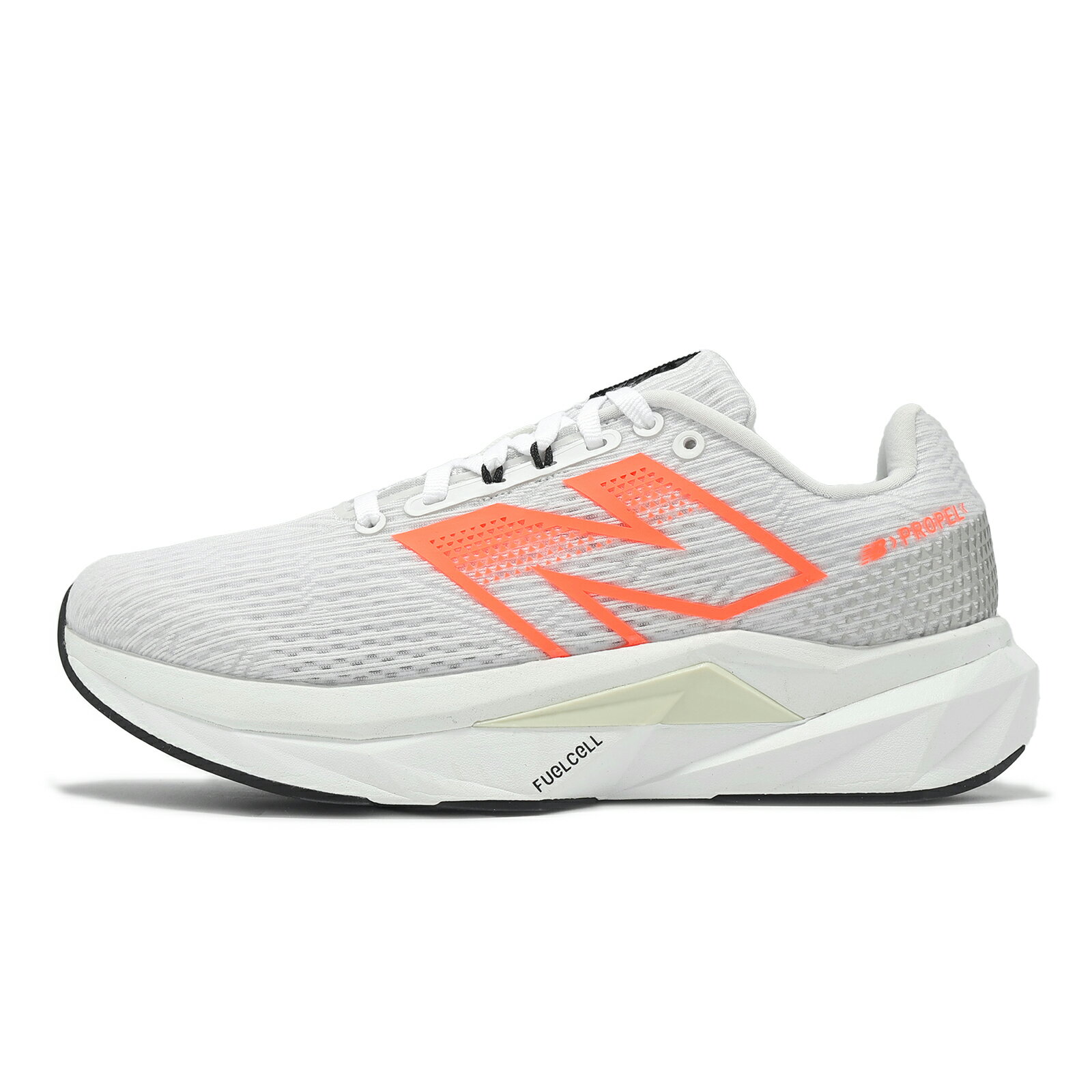 New Balance NB 慢跑鞋 FuelCell Propel V5 D 寬楦 女鞋 白 橘 緩衝 NB 運動鞋 WFCPRCY5-D