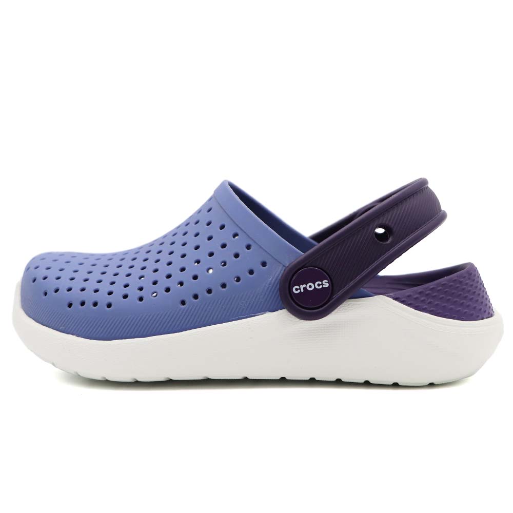 Crocs LiteRide clog k卡駱馳 洞洞鞋 防水 中童 紫 R6659 (205964-4SF)