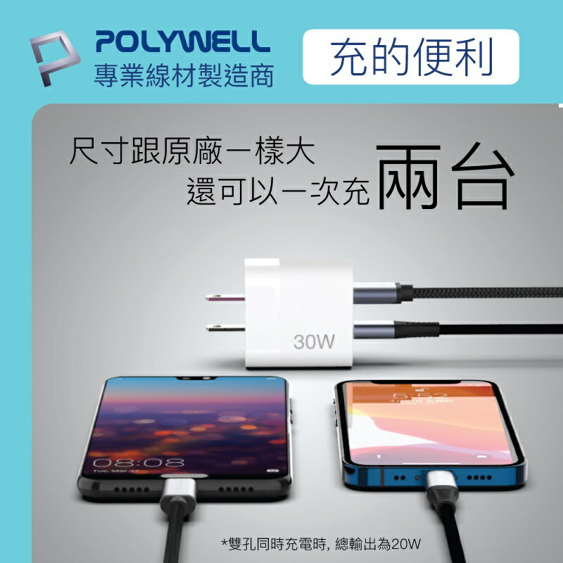 ※八戒批發※ 白色雙孔快充頭 30W 20W Type-C充電器 豆腐頭 適用蘋果iPhone快充 快充頭 寶利威爾 4 ※八戒批發※ 白色雙孔快充頭 30W 20W Type-C充電器 豆腐頭 適用蘋果iPhone快充 快充頭 寶利威爾 4