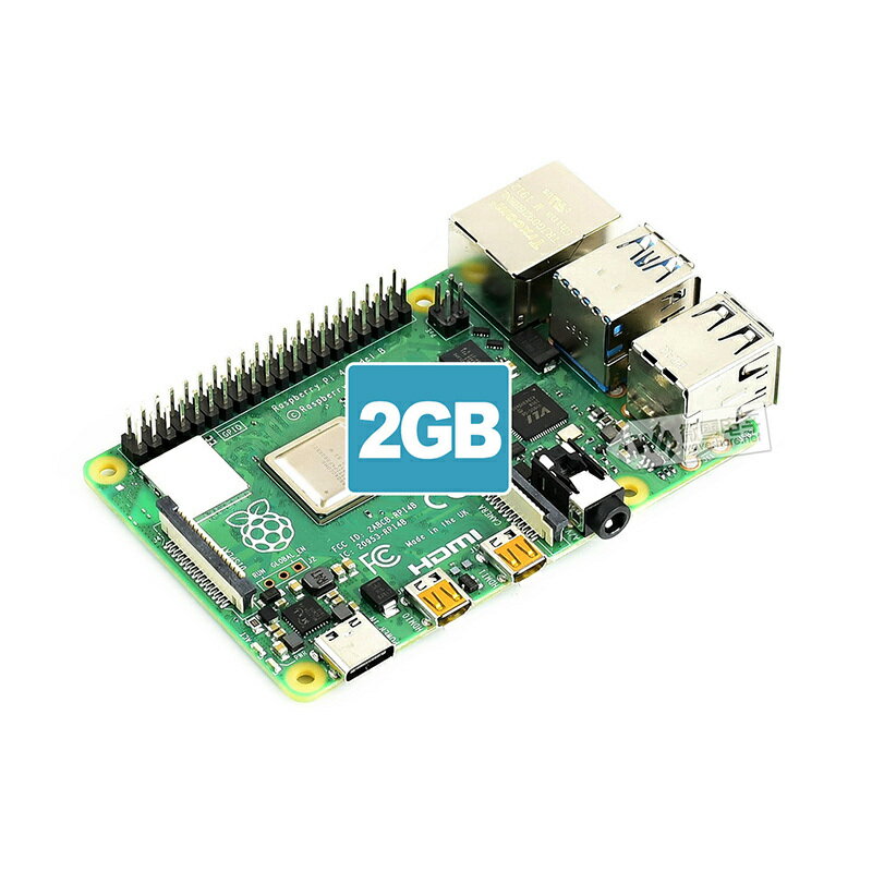 {保固一年}Raspberry Pi樹莓派4B主機板 樹莓派5B代 電腦AI程式設計 LINUX開發板