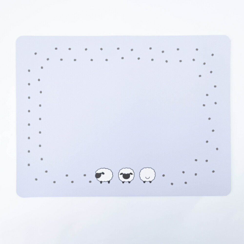 【DECO HOME商品】PVC午餐墊 SHEEP PUR(DH) NITORI宜得利家居