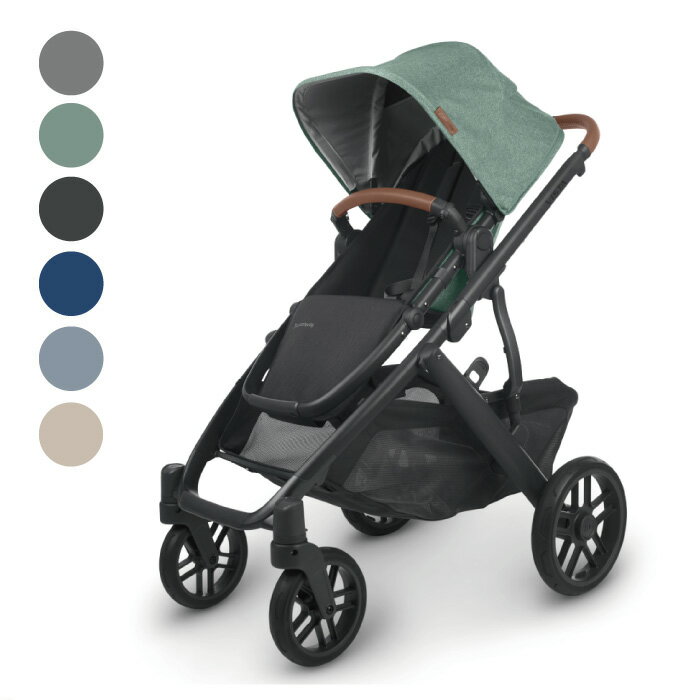 【原廠贈禮】UPPAbaby VISTA V2 王者之尊旗鑑推車(多色可選)|雙寶車|雙人推車(內含:防蚊帳+擋雨罩)