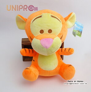 【UNIPRO】迪士尼 小熊維尼 的朋友 Q版 跳跳虎 玩偶 造型 布偶 Tiger 約25公分