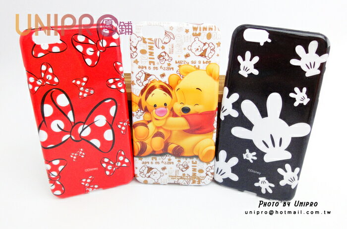 【UNIPRO】迪士尼 iPhone6 5.5吋 Plus 小熊維尼 米奇 米妮 TPU 手機殼 保護套