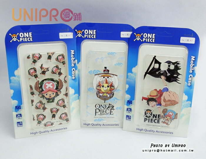 【UNIPRO】三星 Galaxy A7 航海王 One Piece 透明 軟殼 TPU 手機殼 保護套 A700 0