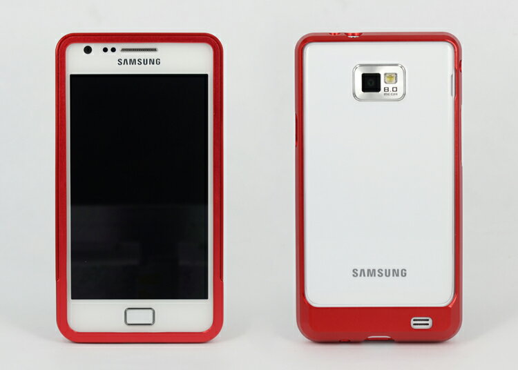 UNIPRO【SA03】Samsung S2 i9100 i9108 抽拉式金屬邊框 bumper 免螺絲