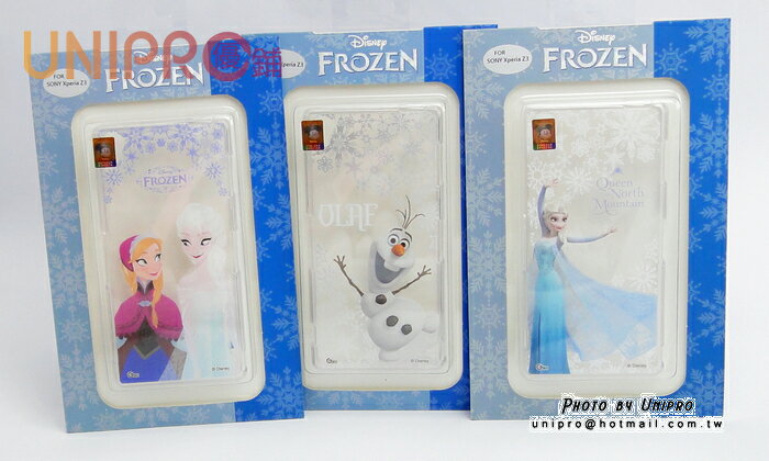 【UNIPRO】SONY Xperia Z3 D6653 冰雪奇緣 FROZEN TPU手機殼 雪寶 ELSA 安娜