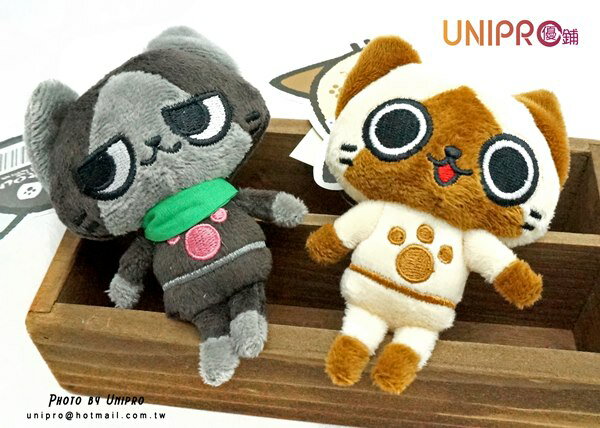 【UNIPRO】艾路貓 梅拉路 貓咪 全身 絨毛 吊飾 鑰匙圈 娃娃 正版授權