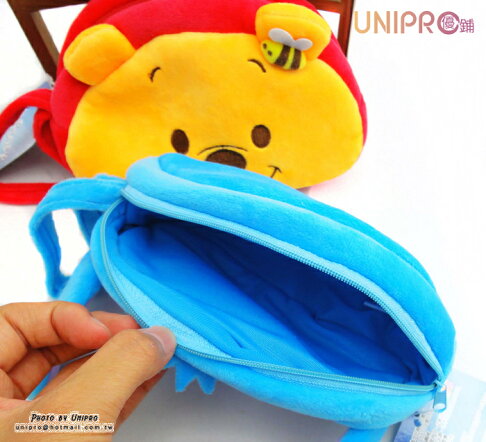 【UNIPRO】迪士尼 史迪奇 小熊維尼 橢圓 手提 化妝包 萬用包 2