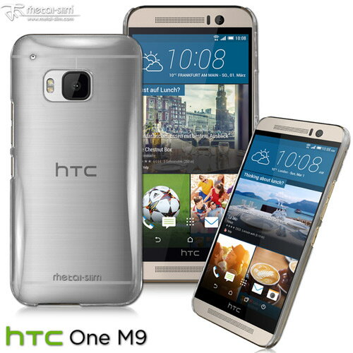 【UNIPRO】Metal-Slim HTC One M9 高抗刮PC透明系列保護殼 奈米防刮塗層