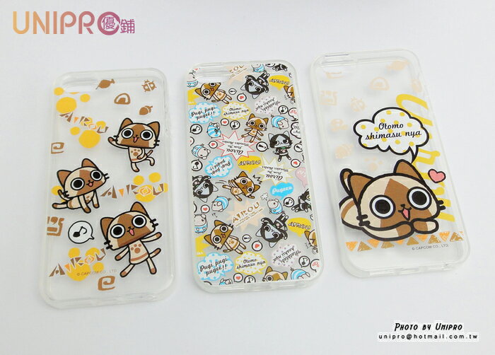 【UNIPRO】iPhone5 /5S Plus 艾路貓 梅拉路 AIROU 貓咪 透明 TPU 軟殼 手機殼