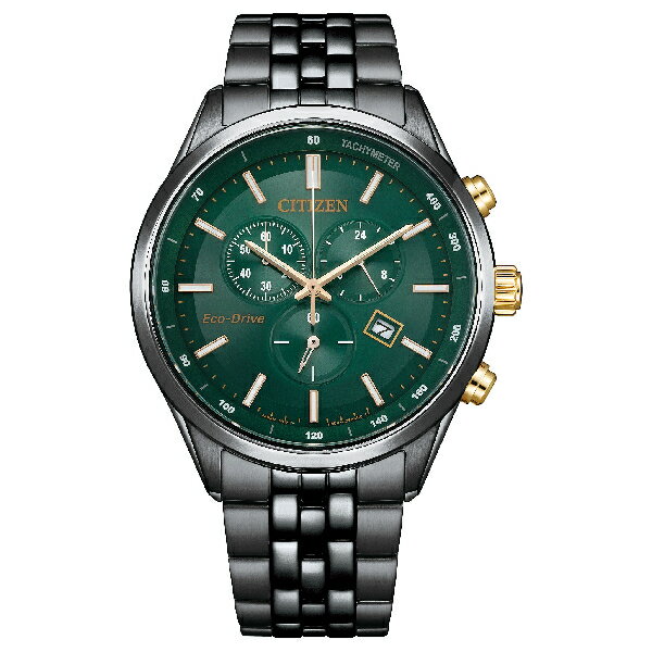 CITIZEN 星辰 Gents AT2576-50X 亞洲限定光動能時尚錶 綠面 42.0mm｜樂天全館特惠中★指定刷卡回饋10%